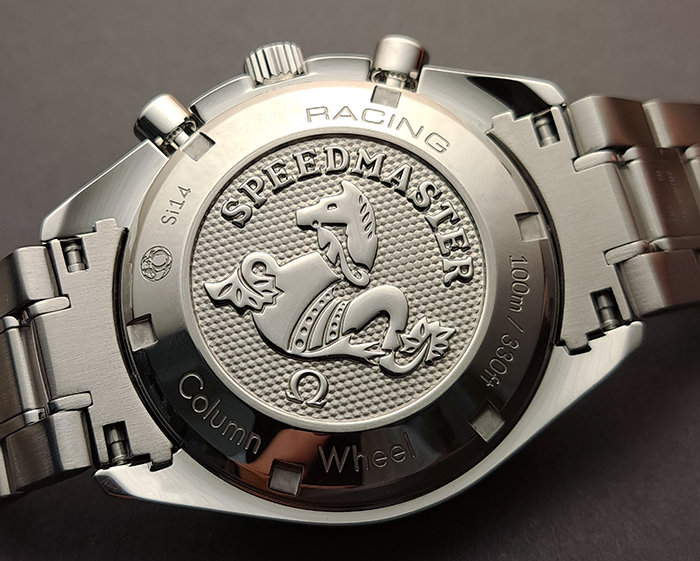 BLUE Omega Speedmaster Racing Co-Axial Chronometer Ref. 326.30.40.50.03.001